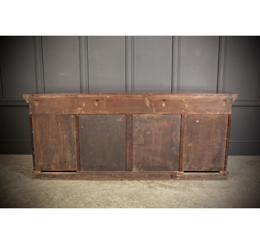 Large Victorian Mahogany Sideboard