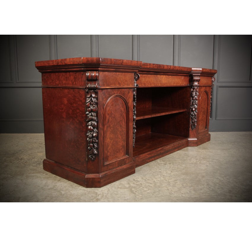 Large Victorian Mahogany Sideboard
