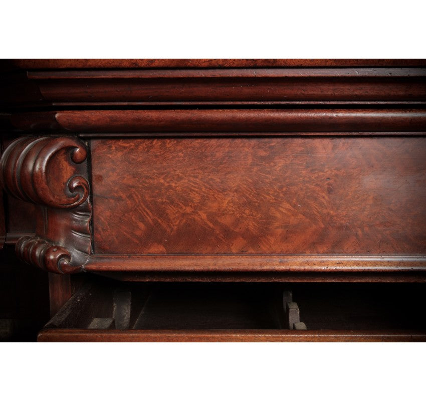 Large Victorian Mahogany Sideboard