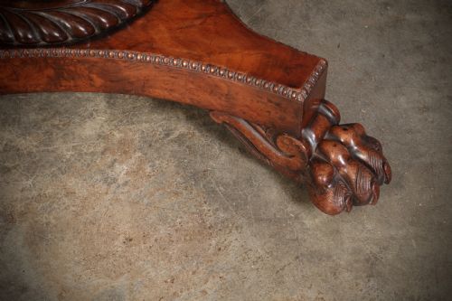 Late Regency Mahogany Card Table