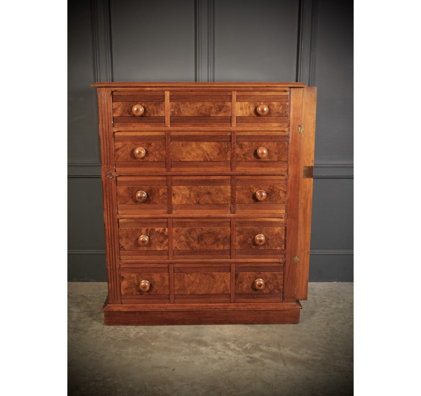 Late Victorian Walnut Chest of Drawers
