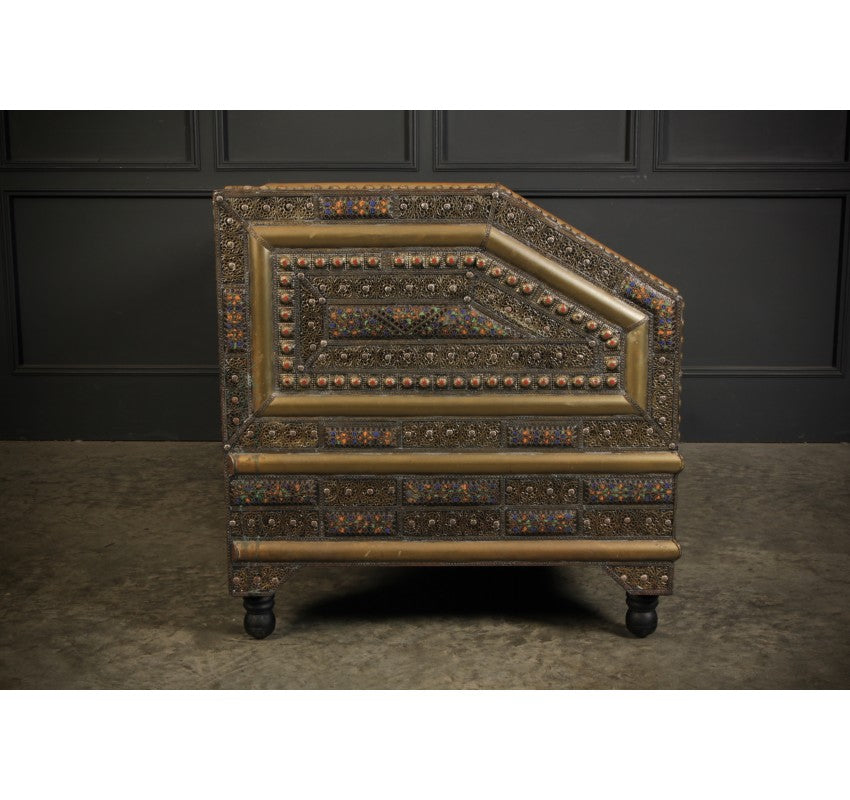 Moroccan 3 piece Sofa & Armchairs Suite