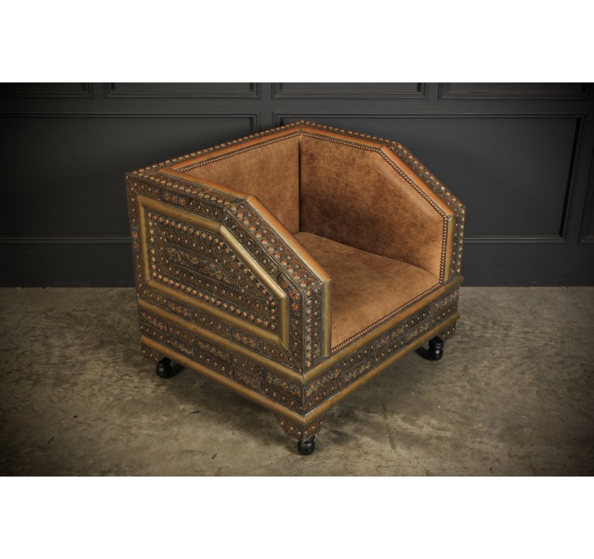 Moroccan 3 piece Sofa & Armchairs Suite