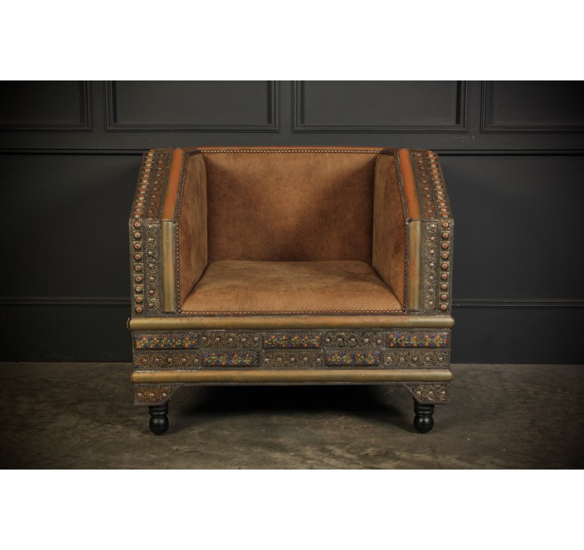 Moroccan 3 piece Sofa & Armchairs Suite