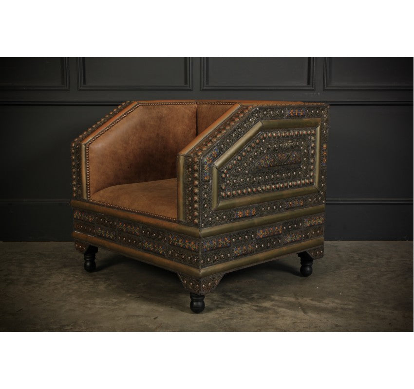 Moroccan 3 piece Sofa & Armchairs Suite
