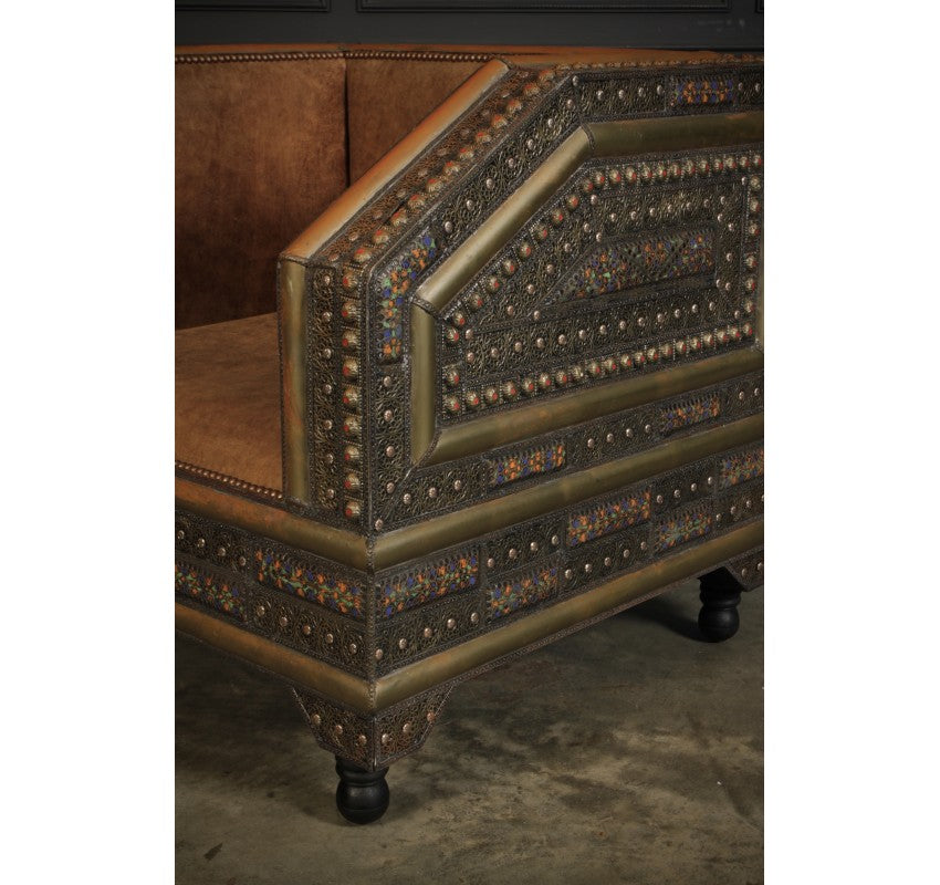 Moroccan 3 piece Sofa & Armchairs Suite