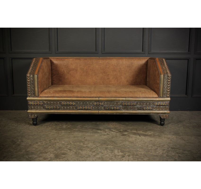 Moroccan 3 piece Sofa & Armchairs Suite