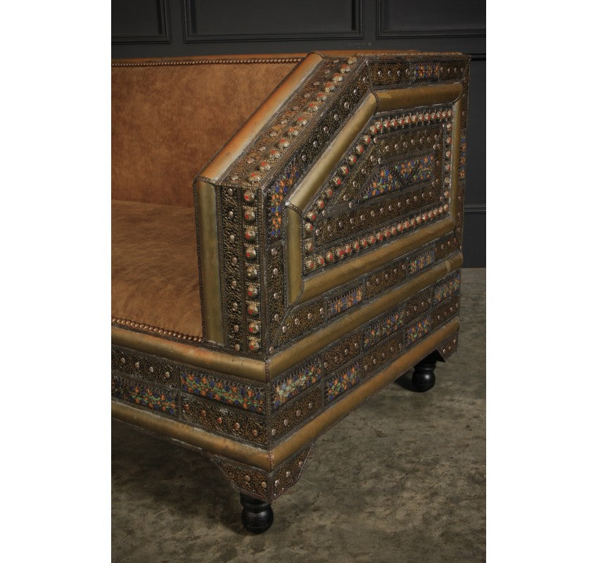 Moroccan 3 piece Sofa & Armchairs Suite