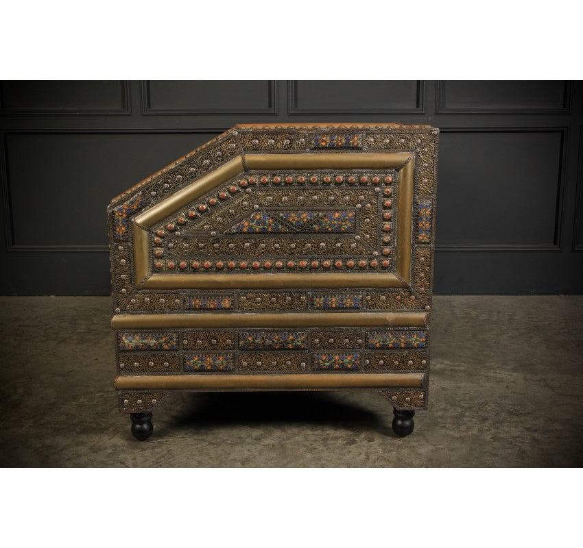 Moroccan 3 piece Sofa & Armchairs Suite