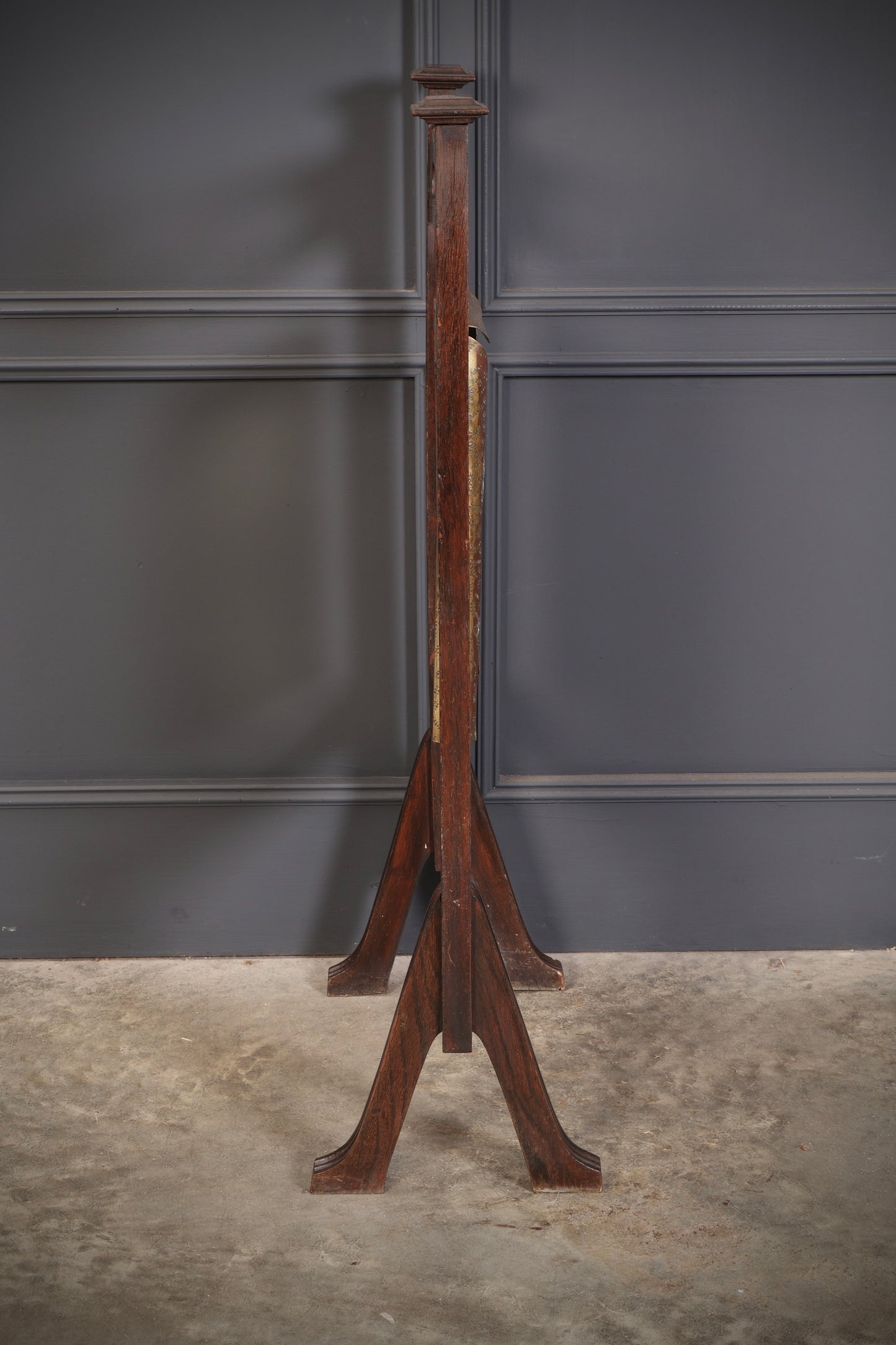 Oak & Brass Dinner Gong