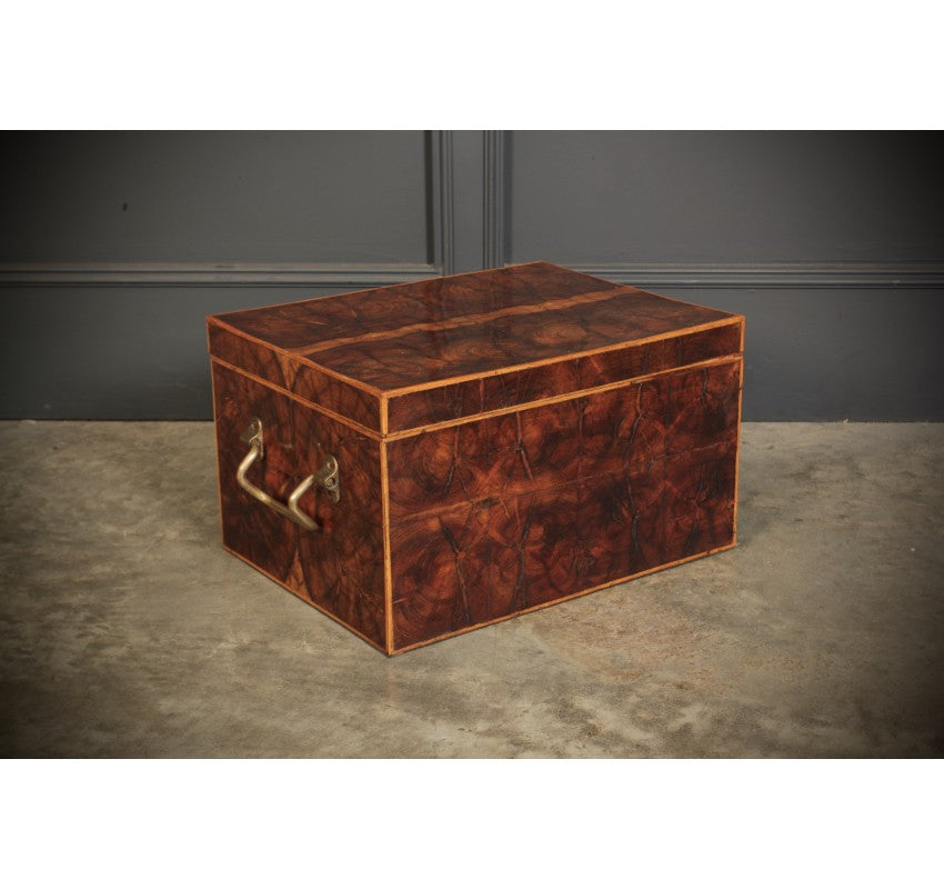 Oyster Veneered Champagne Box