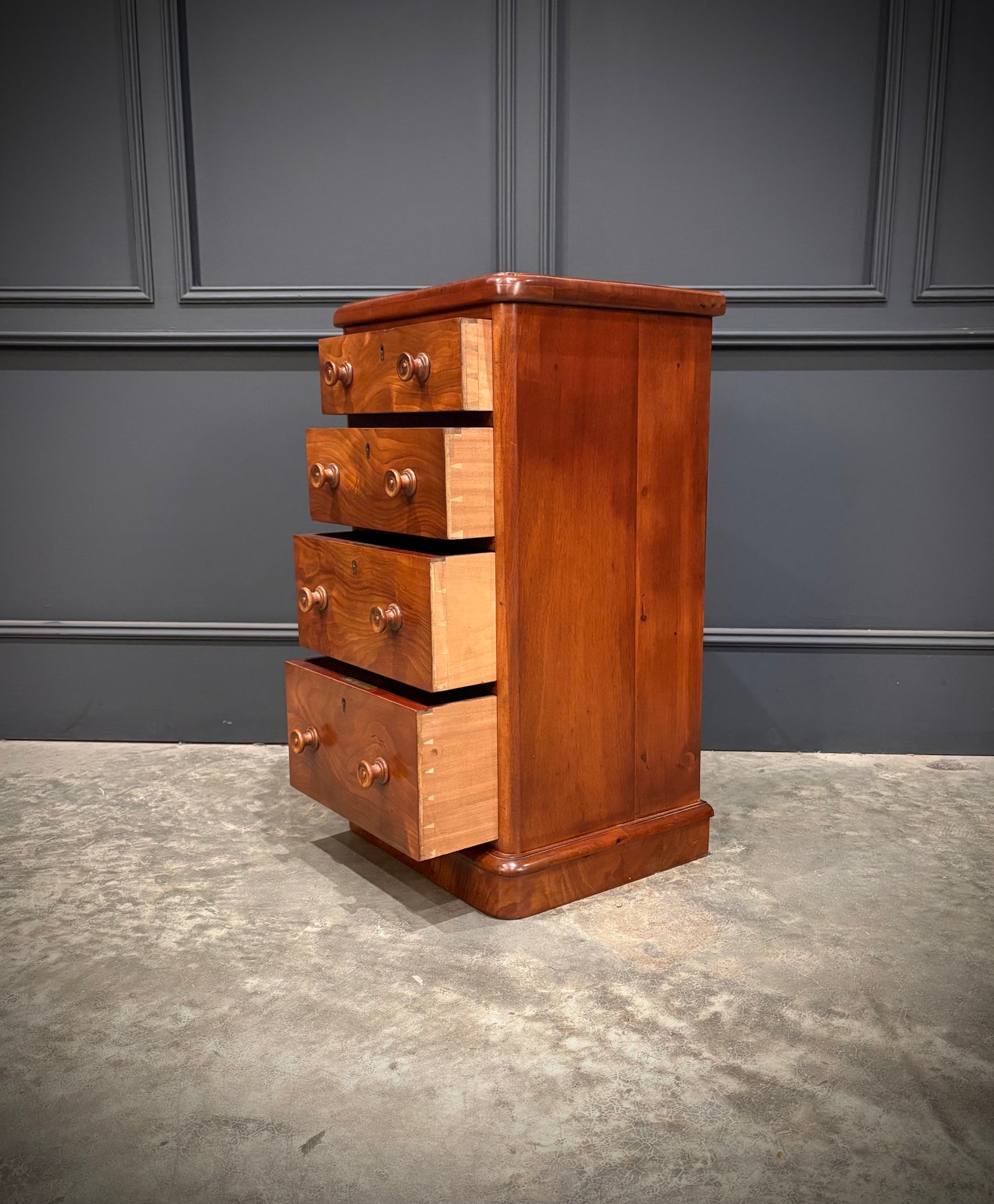 Pair of Victorian Mahogany Bedside Chests