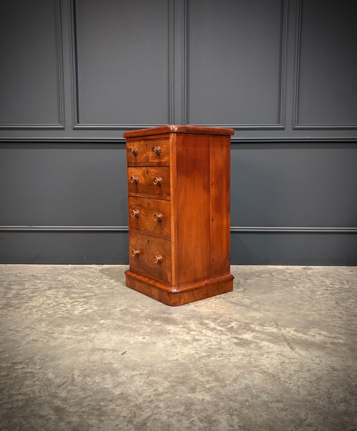 Pair of Victorian Mahogany Bedside Chests