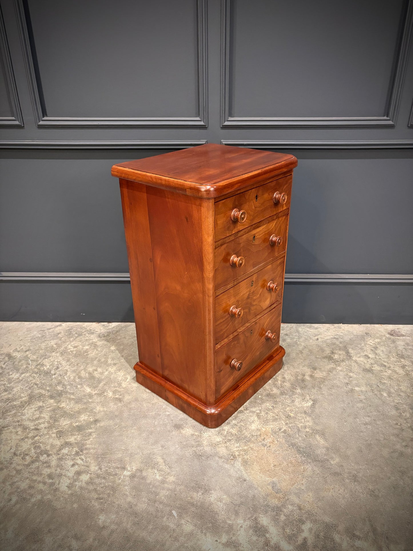 Pair of Victorian Mahogany Bedside Chests