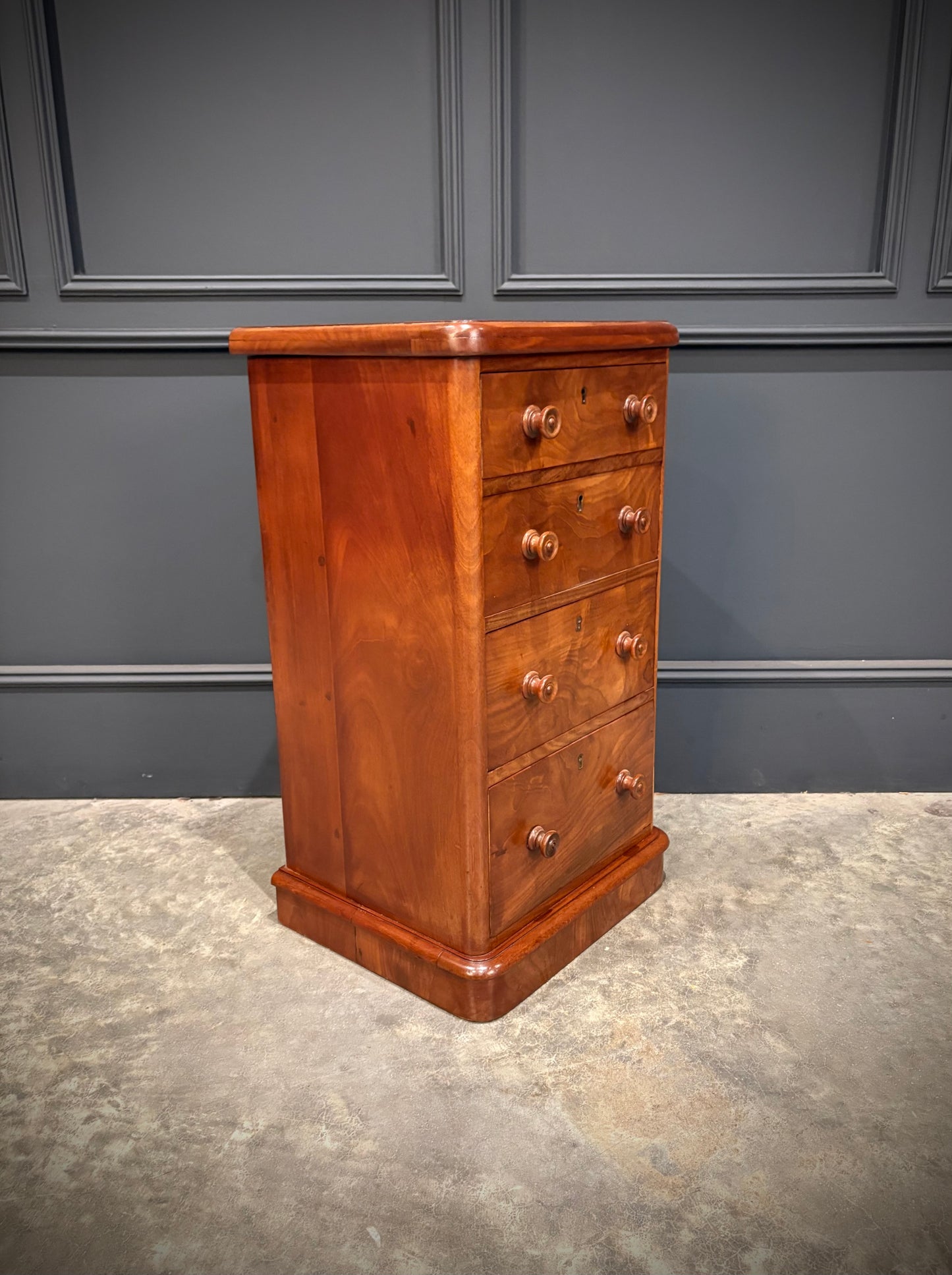 Pair of Victorian Mahogany Bedside Chests