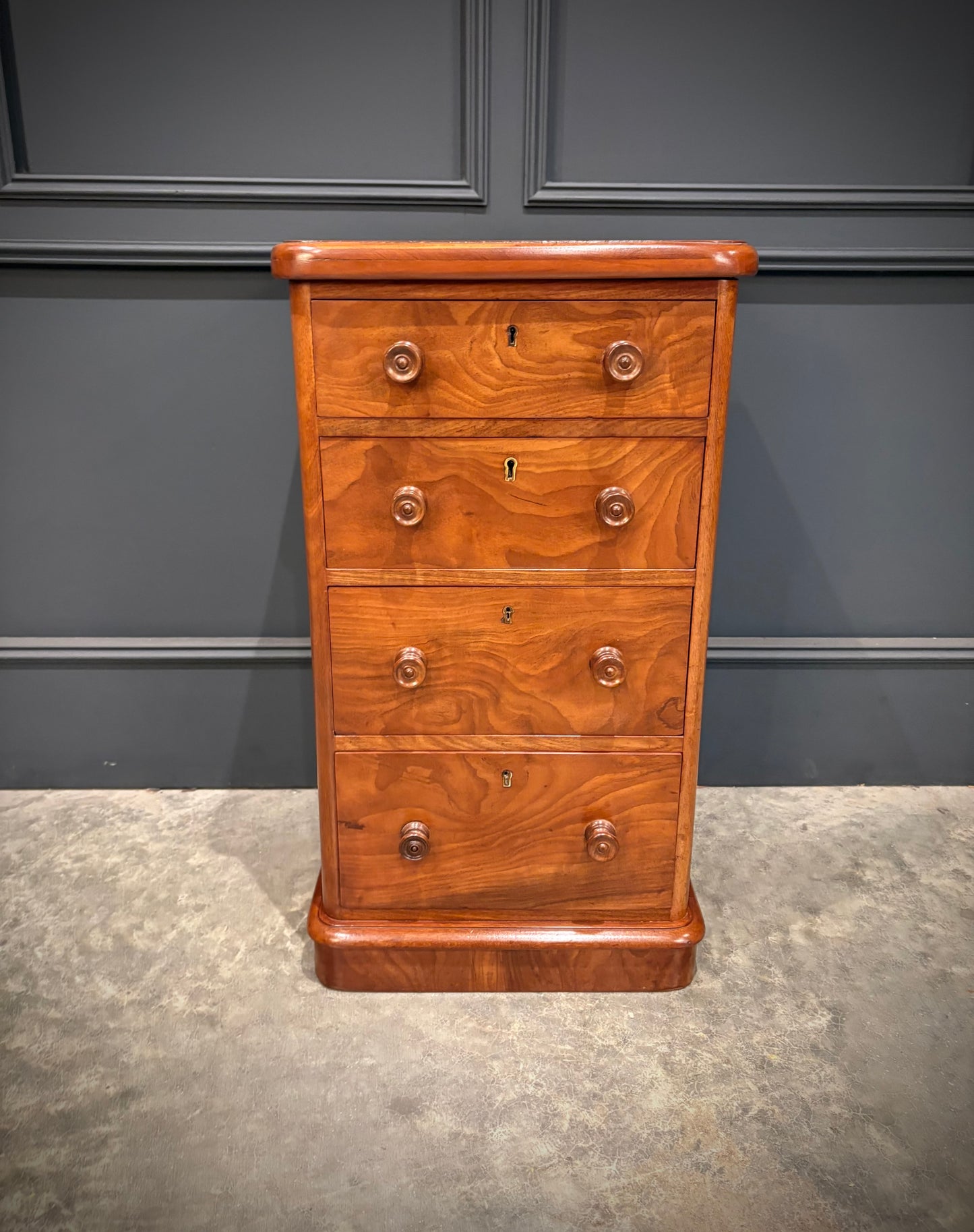 Pair of Victorian Mahogany Bedside Chests