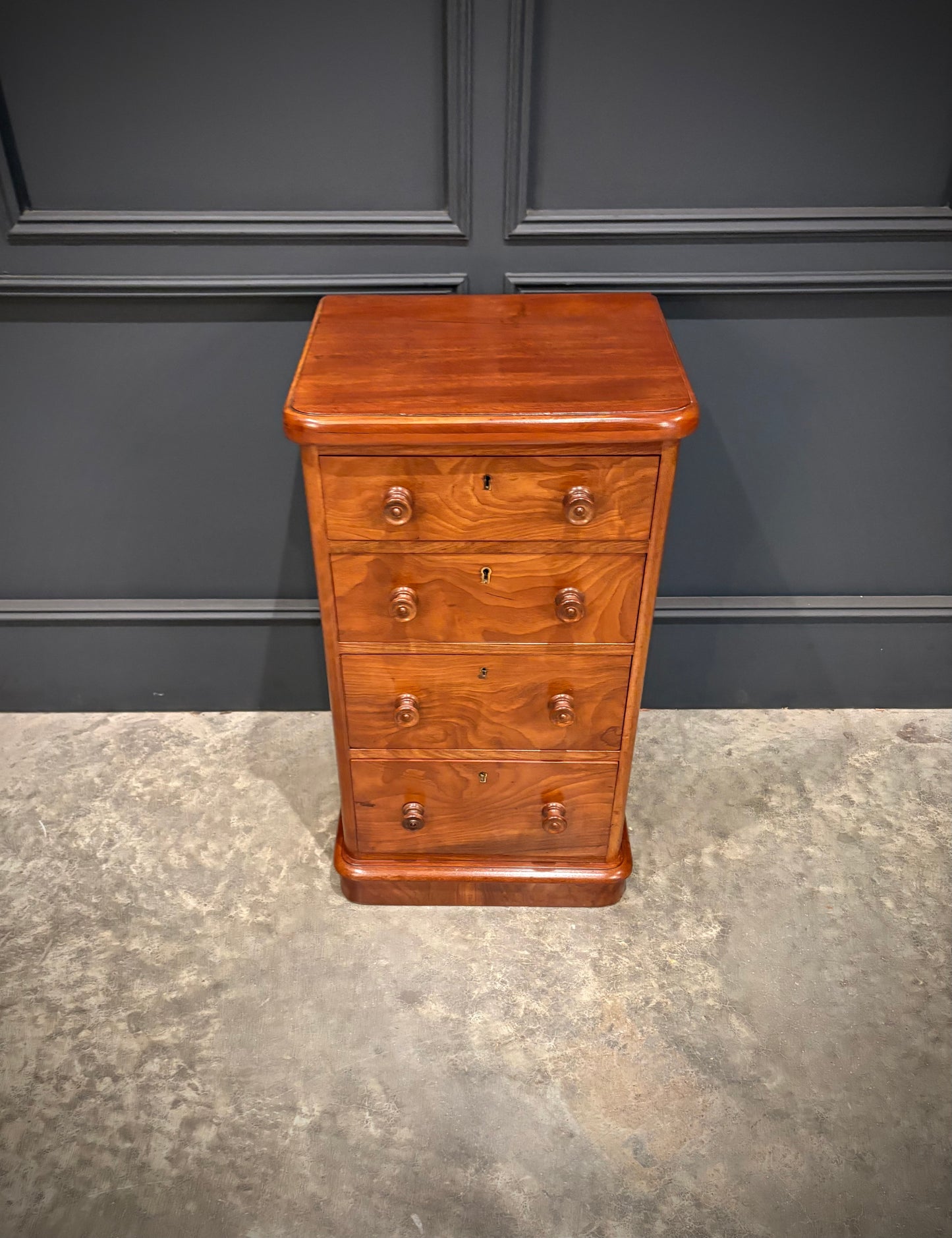 Pair of Victorian Mahogany Bedside Chests