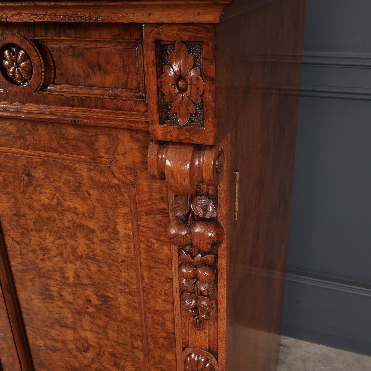 Victorian Pollard Oak Sideboard