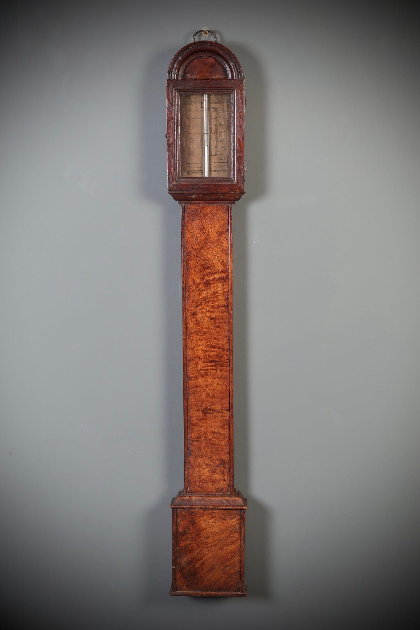 18th Century Pollard Oak Stick Barometer