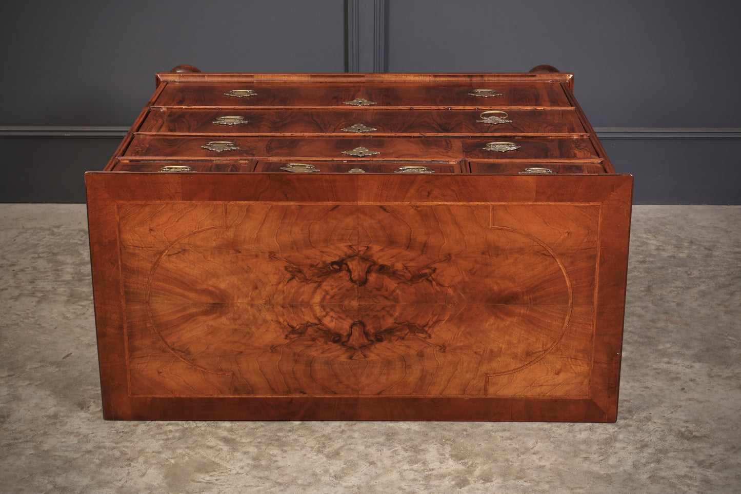 Queen Anne Walnut Chest of Drawers