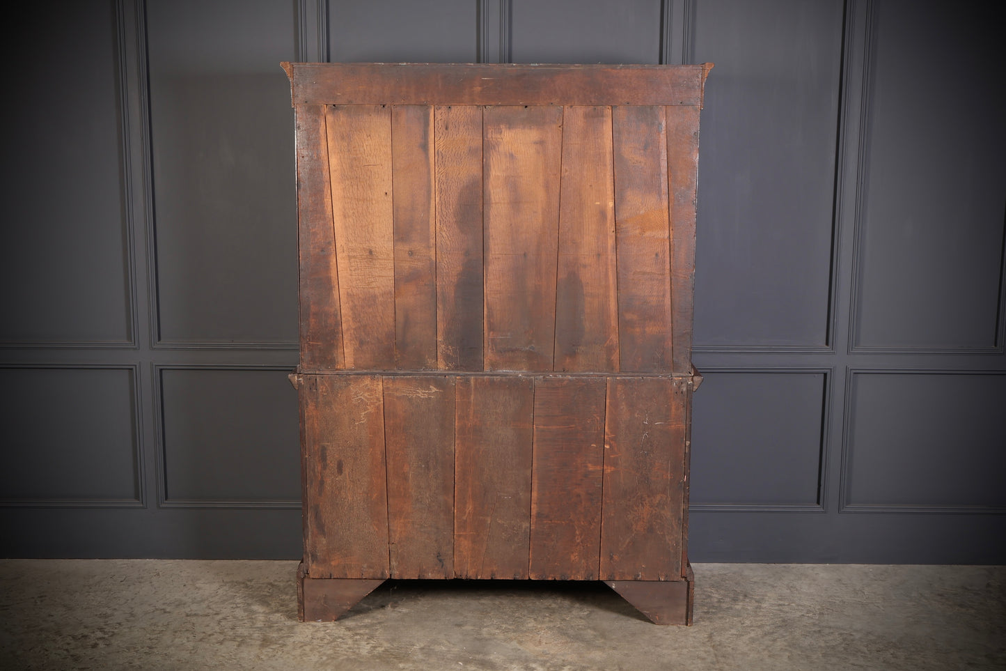 Queen Anne Walnut Hall Cupboard