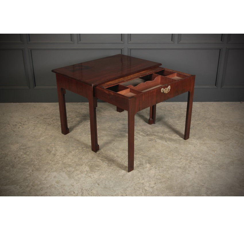 Rare Georgian Mahogany Architects Table Desk
