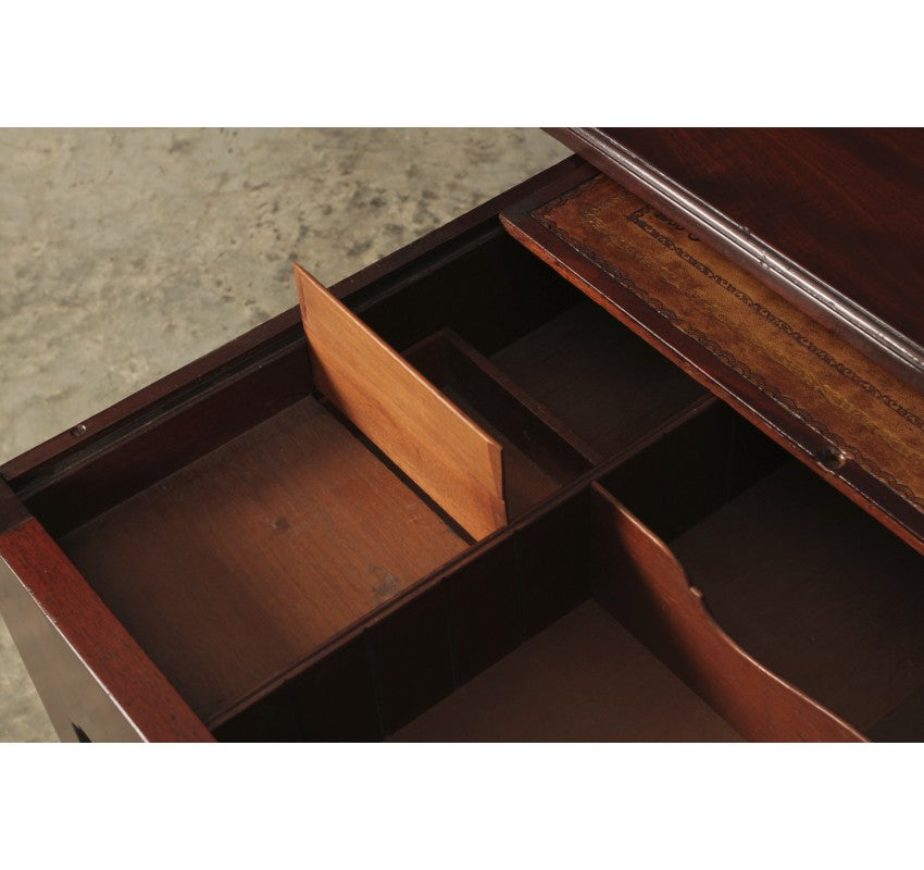 Rare Georgian Mahogany Architects Table Desk