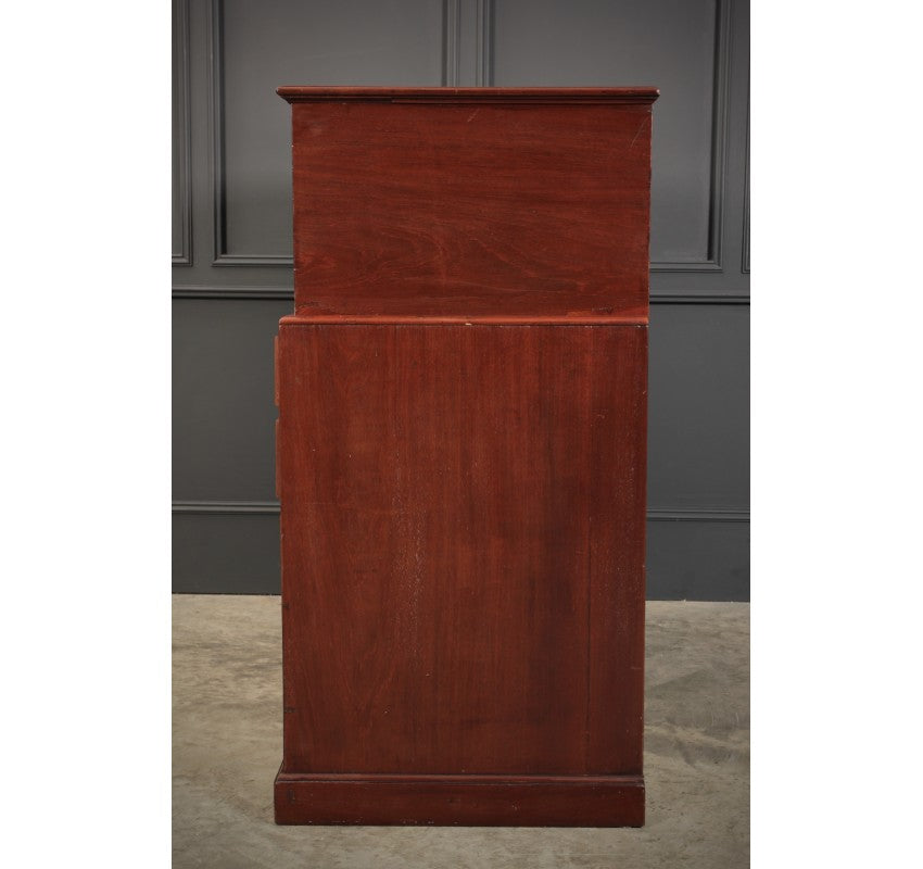 Rare Georgian Mahogany Blanket Box on Chest