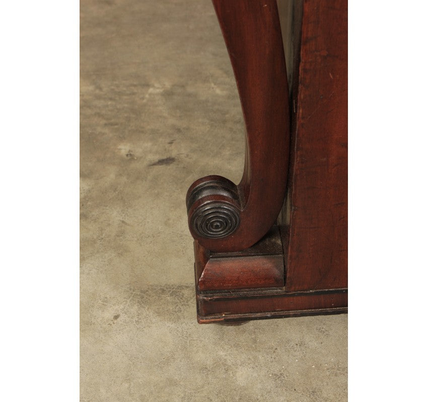 Regency Mahogany Secrétaire Bookcase