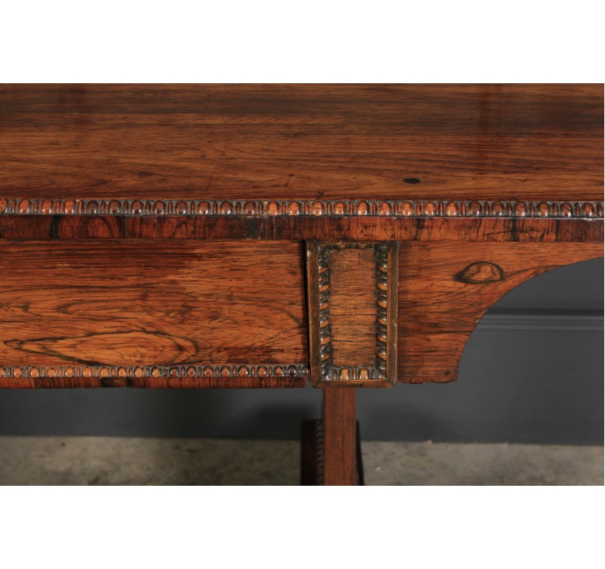 Regency Rosewood Library Writing Table