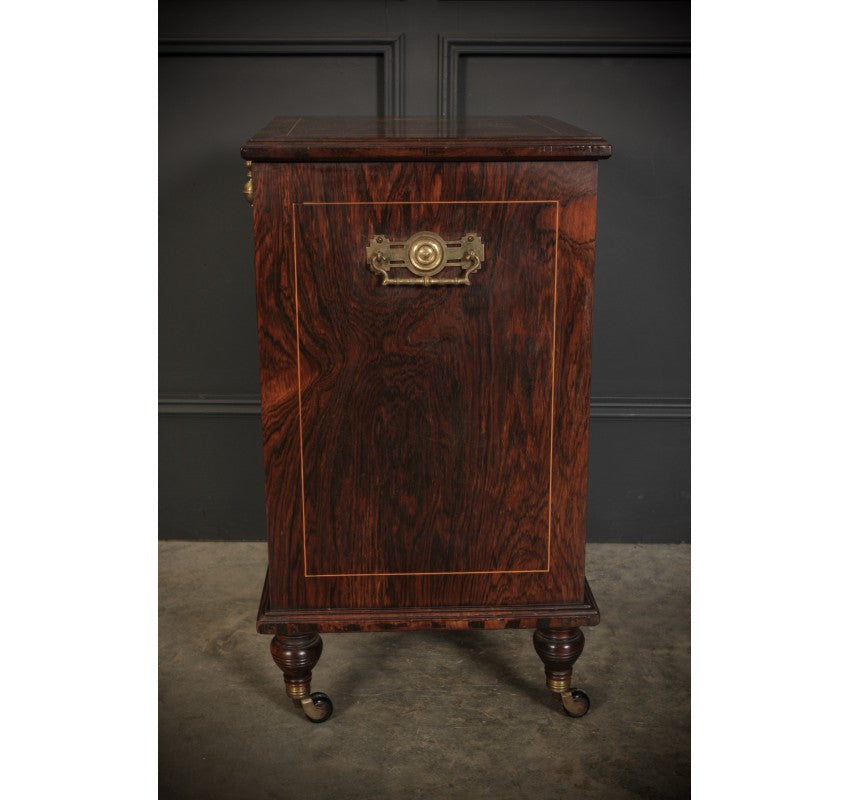 Rosewood Marquetry Inlaid Coal Purdonium