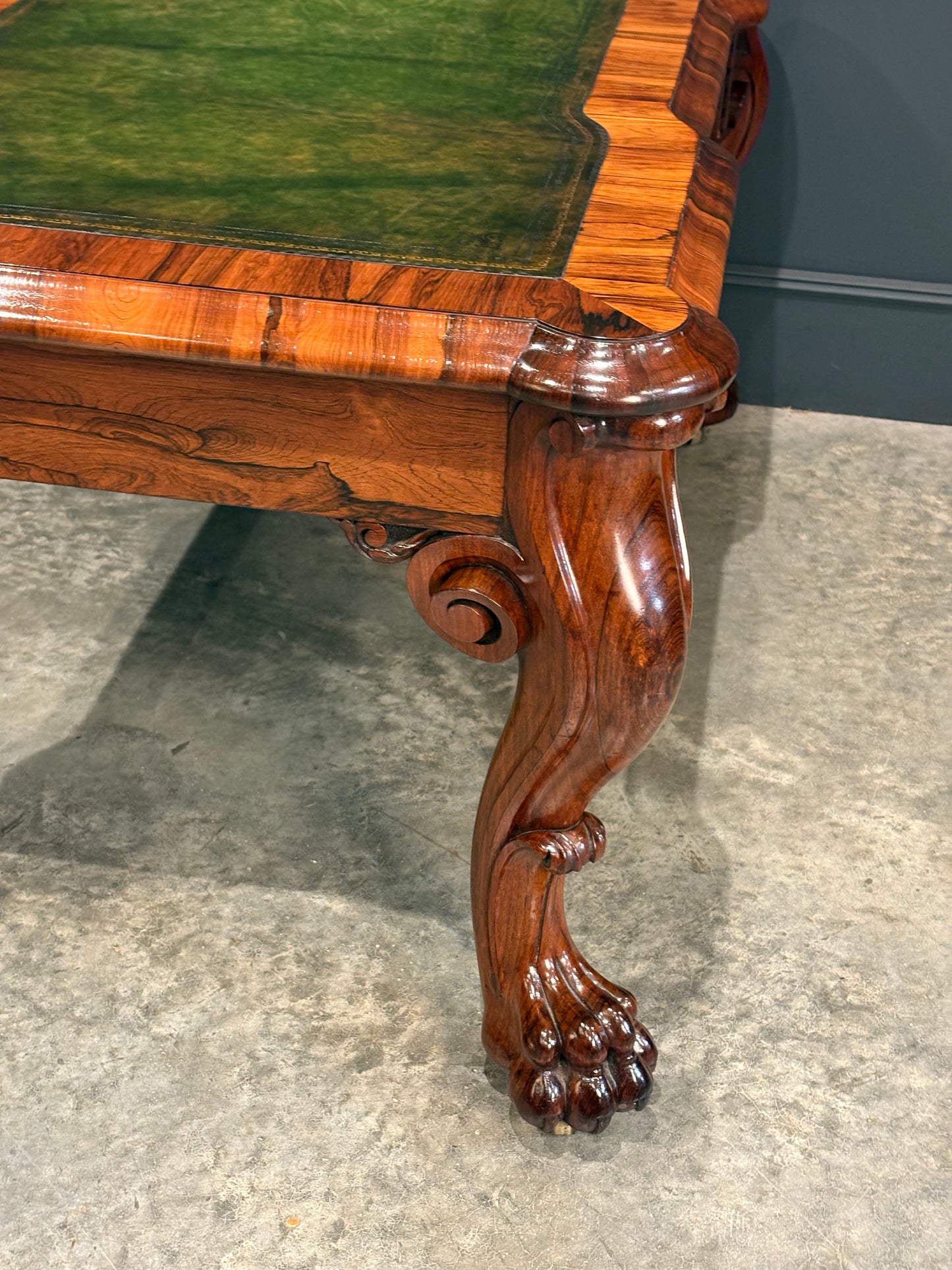 Magnificent William IV Rosewood Partners Writing Table