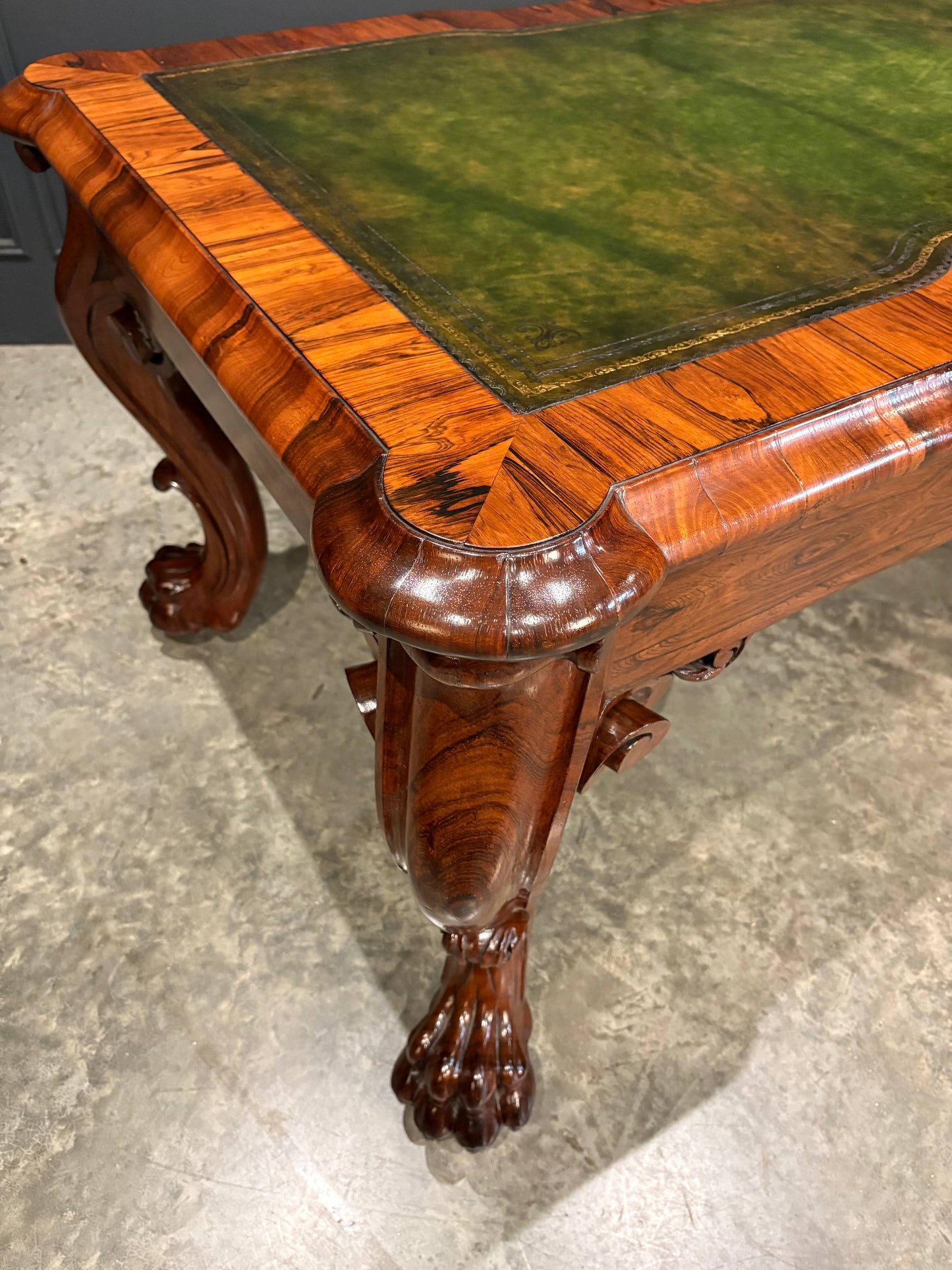 Magnificent William IV Rosewood Partners Writing Table