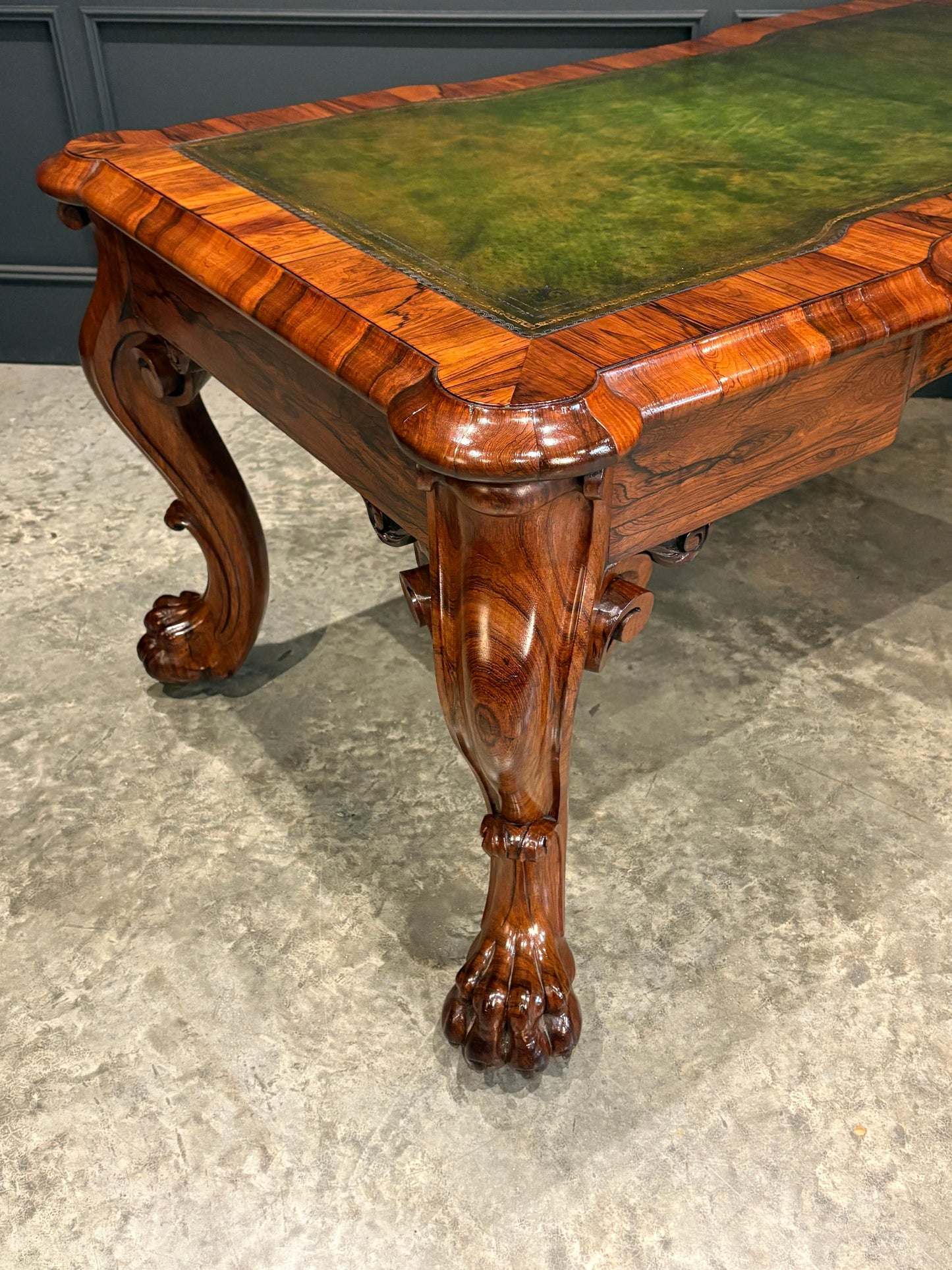 Magnificent William IV Rosewood Partners Writing Table