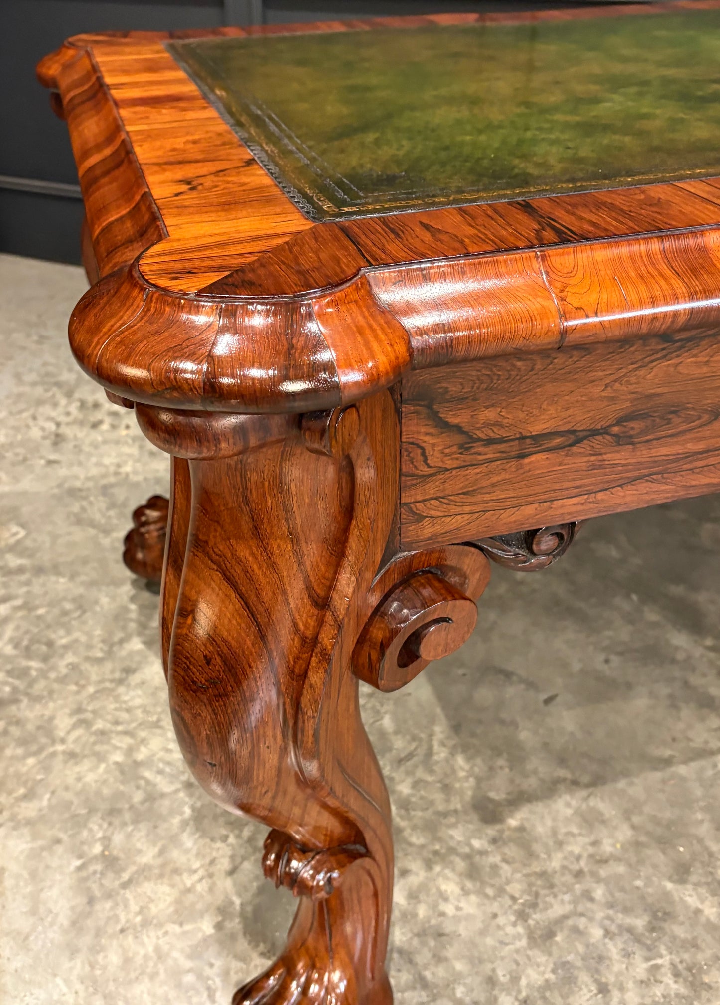 Magnificent William IV Rosewood Partners Writing Table