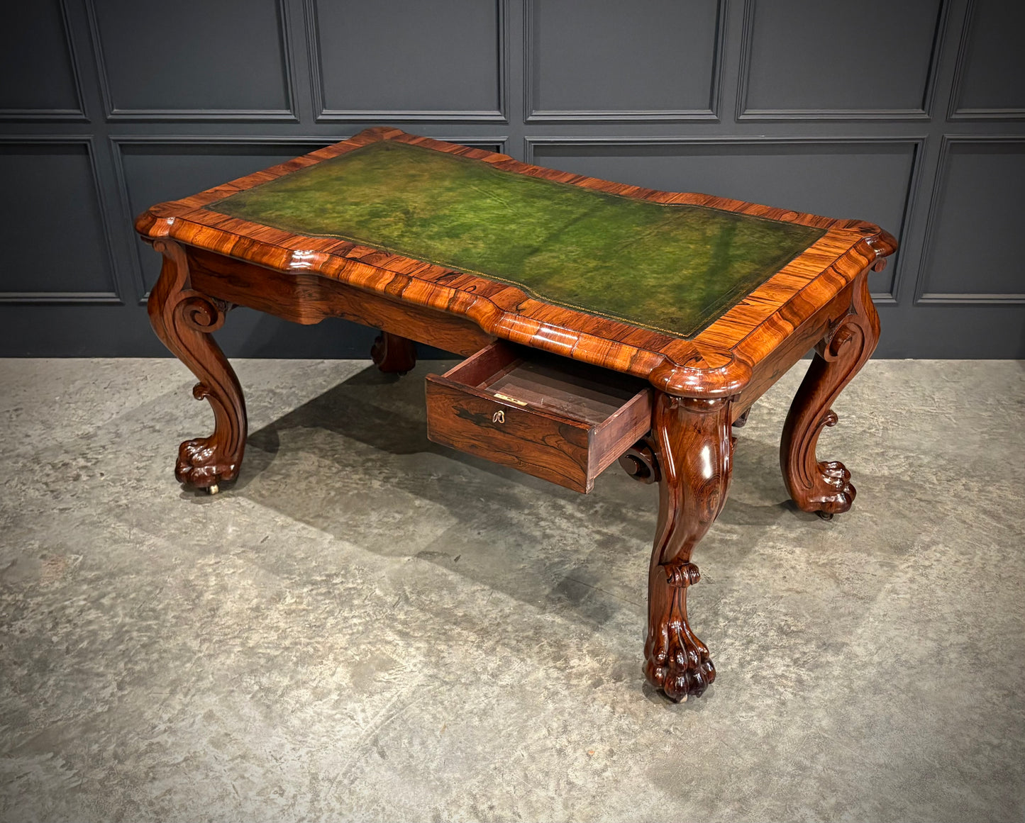 Magnificent William IV Rosewood Partners Writing Table