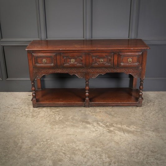 Rustic Oak Dresser Sideboard
