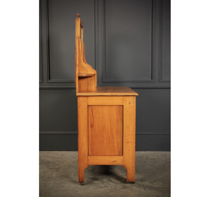 Satin Birch Stencilled Dressing Chest