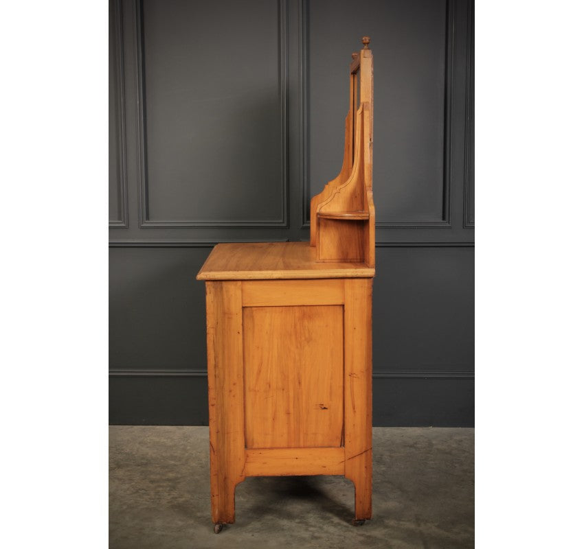 Satin Birch Stencilled Dressing Chest