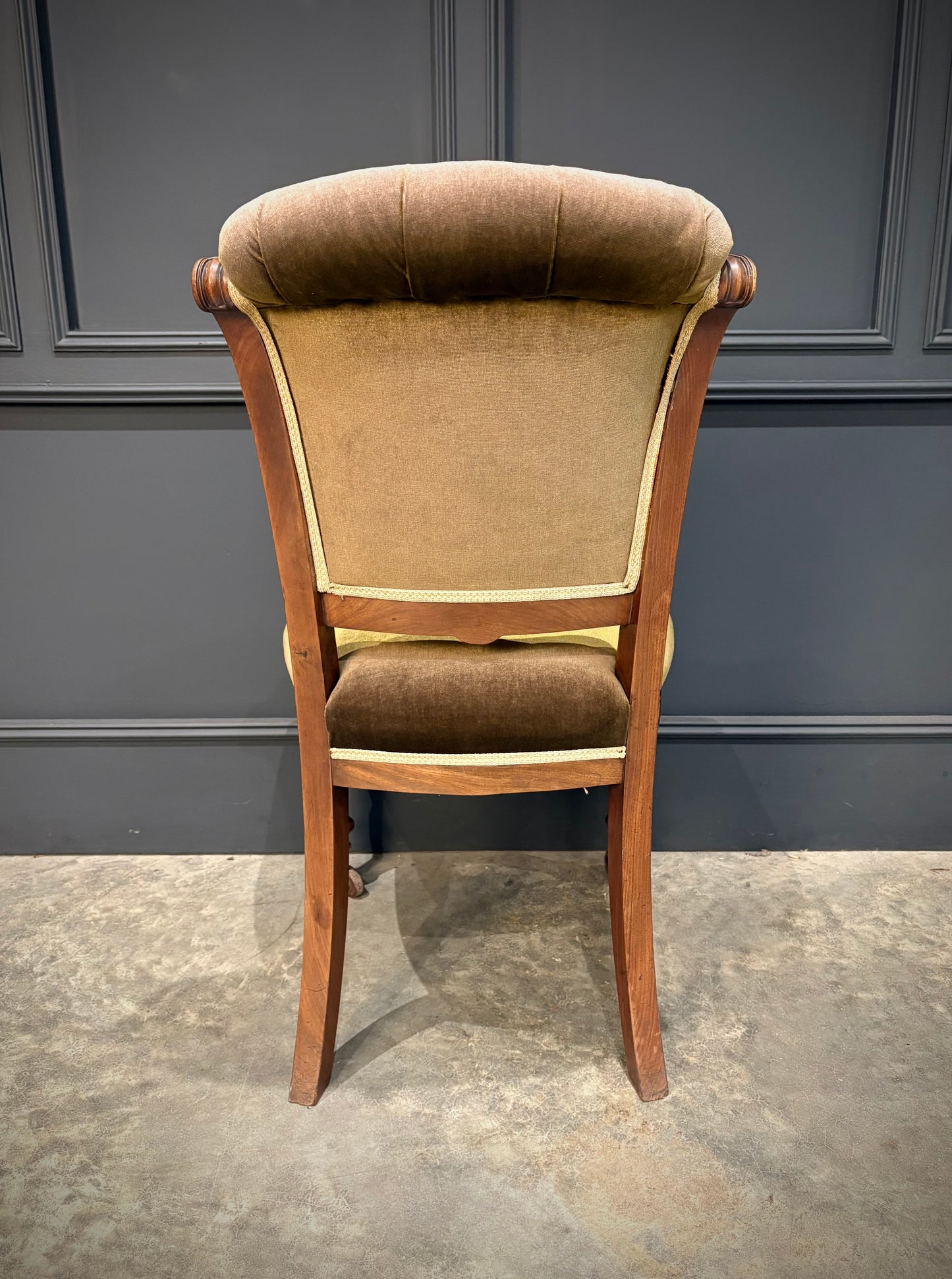 Set of Six Victorian Mahogany Dining Chairs