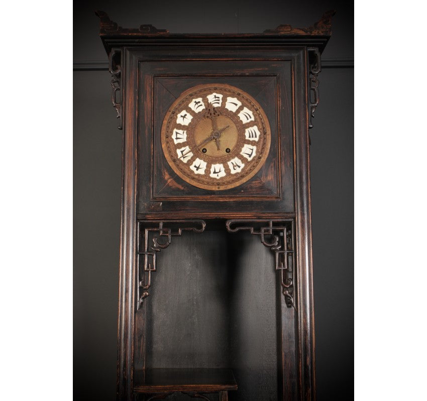 Tall Antique Chinese Clock