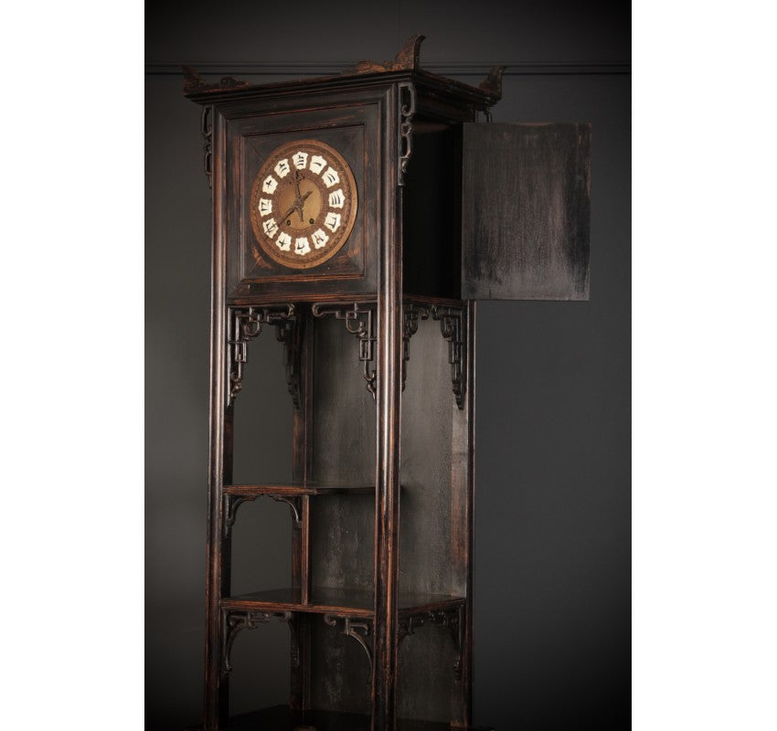 Tall Antique Chinese Clock