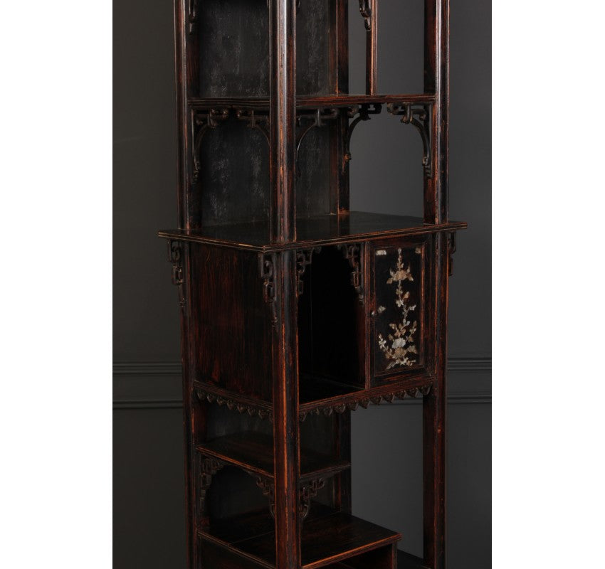 Tall Antique Chinese Clock