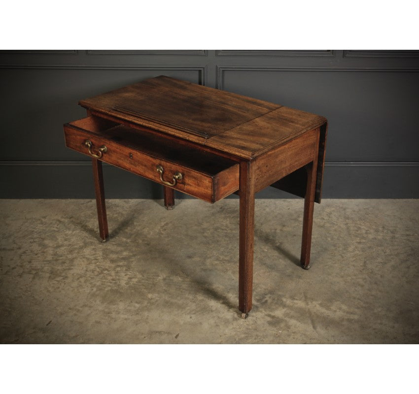 Georgian Mahogany Architects Table