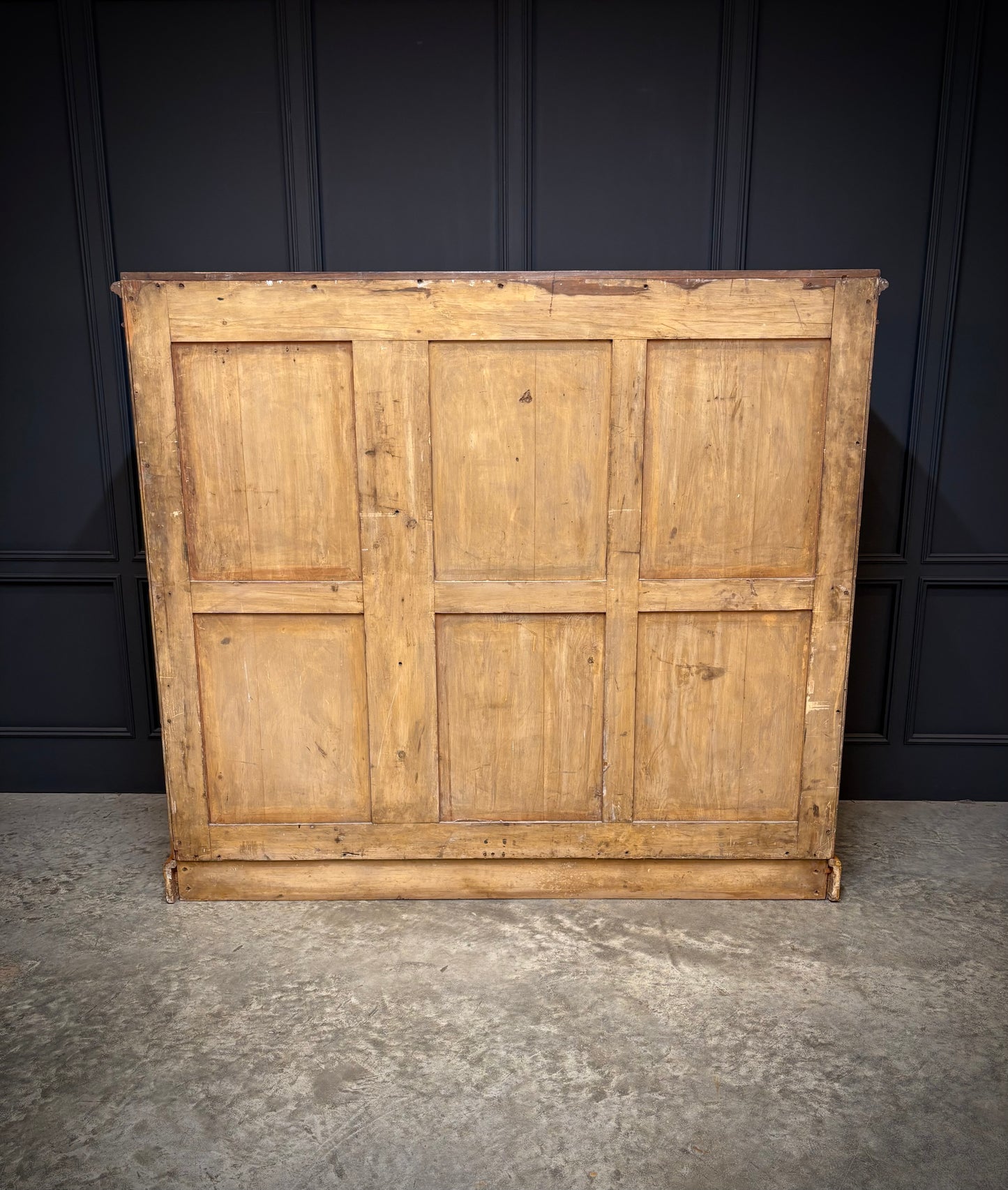 Low Victorian Birds Eye Maple Compactum Wardrobe
