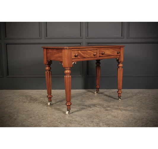 Victorian Flame Mahogany Side Table