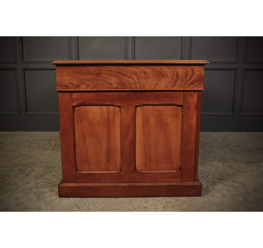 Victorian Mahogany & Leather Desk