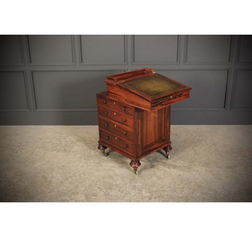 William IV Rosewood Davenport Desk