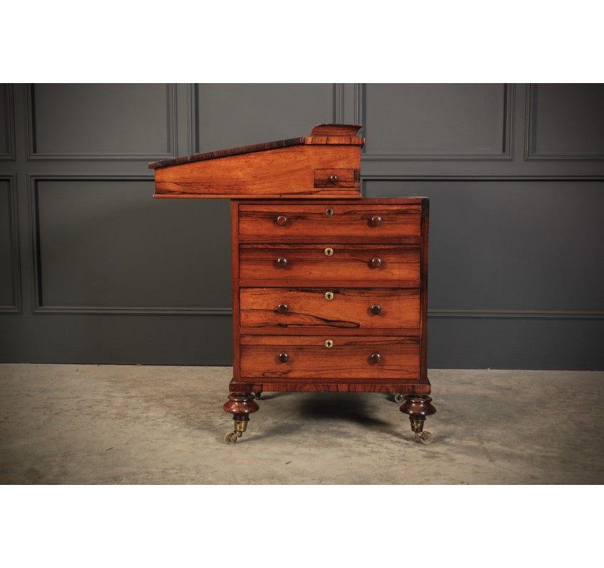 William IV Rosewood Davenport Desk