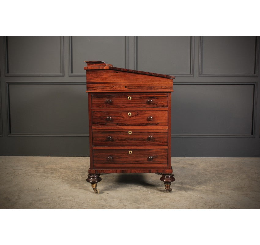 William IV Rosewood Davenport Desk